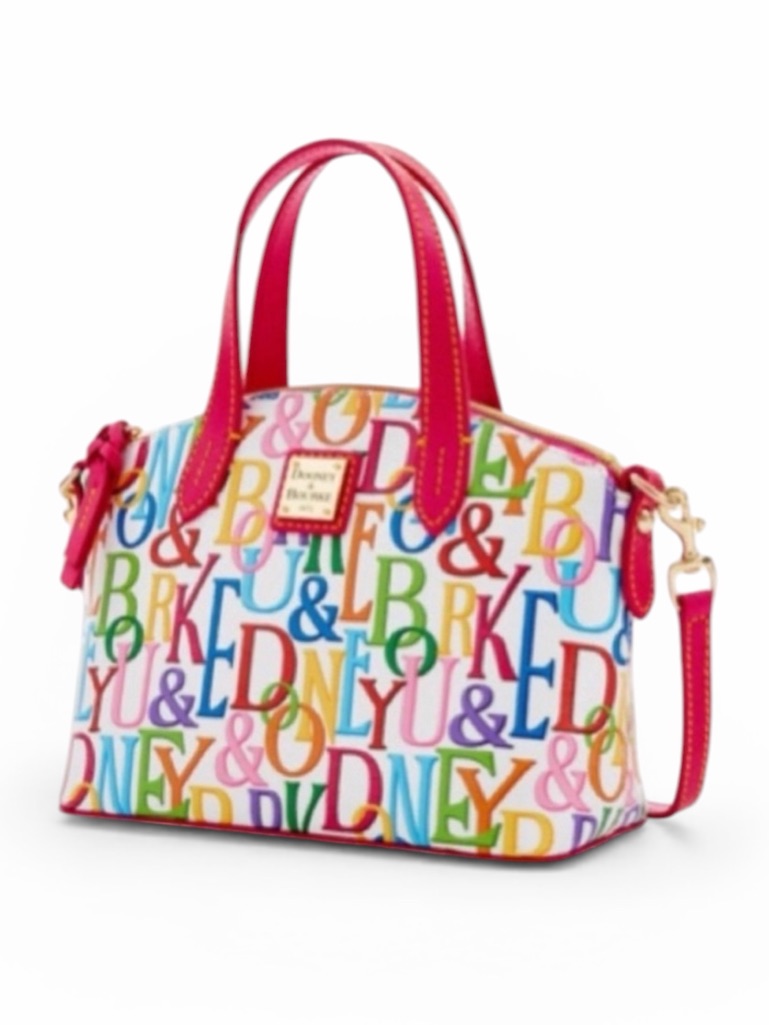 Dooney & Bourke Retro Db Logo Ruby Mini Satchel